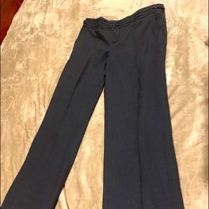 Navy blue bootcut dress pants